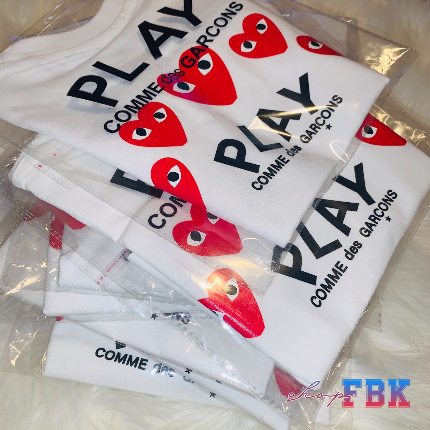 "Play!" Tee (White/Graphics On The Back)